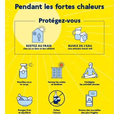 Prévenir les fortes chaleurs