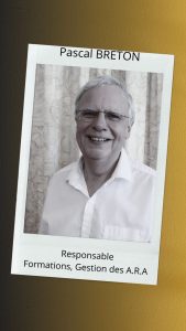 Pascal BRETON    Responsable Formations gestion des ARA